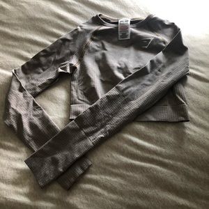 Gymshark long sleeve crop top